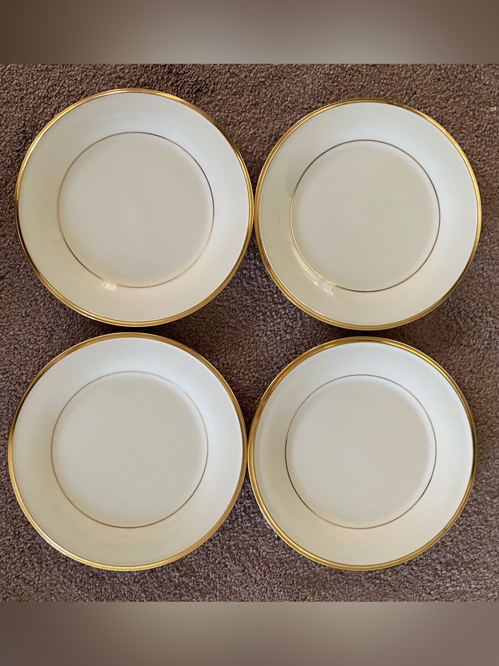 Lenox Eternal Set of 4 Salad Plates